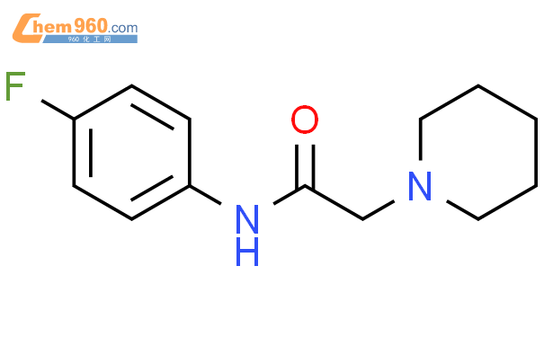 37163 41 0 1 Piperidineacetamide N 4 fluorophenyl CAS号 37163 41 0 1