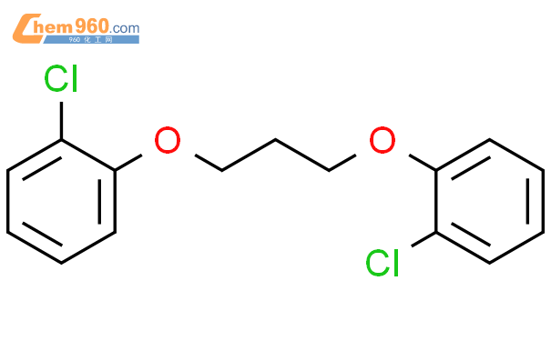 3722 63 2 Benzene 1 1 1 3 propanediylbis oxy bis 2 chloro 化学式结构式