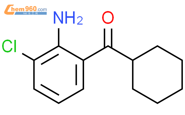 378786 46 0 Methanone 2 amino 3 chlorophenyl cyclohexyl 化学式结构式分子式