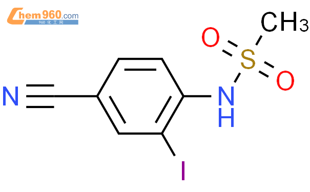 381210 41 9 Methanesulfonamide N 4 cyano 2 iodophenyl CAS号 381210 41