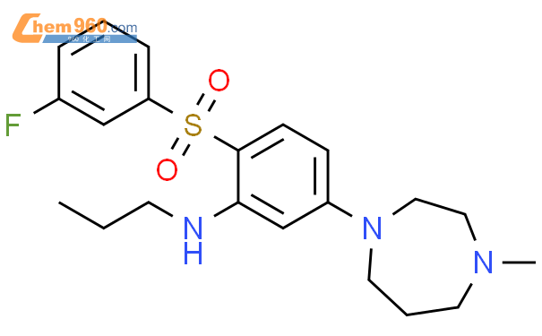 Benzenamine Fluorophenyl Sulfonyl Hexahydro