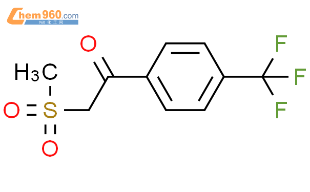 386715 52 5 2 Methylsulfonyl 1 4 Trifluoromethyl Phenyl EthanoneCAS