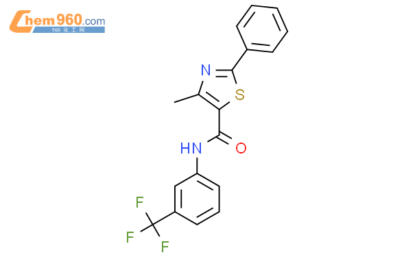 Methyl Phenyl N Trifluoromethyl Phenyl Thiazole