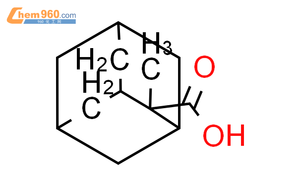 38773 02 3 TRICYCLO 3 3 1 13 7 DECANE 2 CARBOXYLIC ACID 2 METHYL 化学式