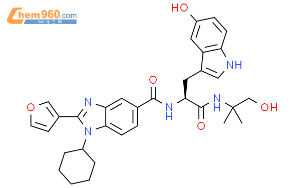 H Benzimidazole Carboxamide Cyclohexyl Furanyl N