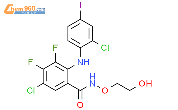 391209 70 4 Benzamide 5 Chloro 2 2 Chloro 4 Iodophenyl Amino 3 4