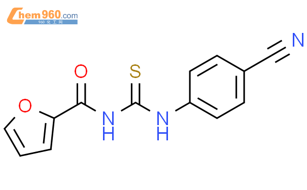 391247 66 8 2 Furancarboxamide N 4 Cyanophenyl Amino Thioxomethyl