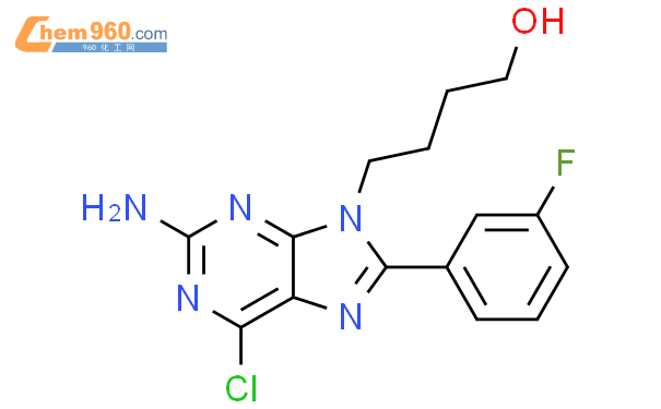 H Purine Butanol Amino Chloro Fluorophenyl