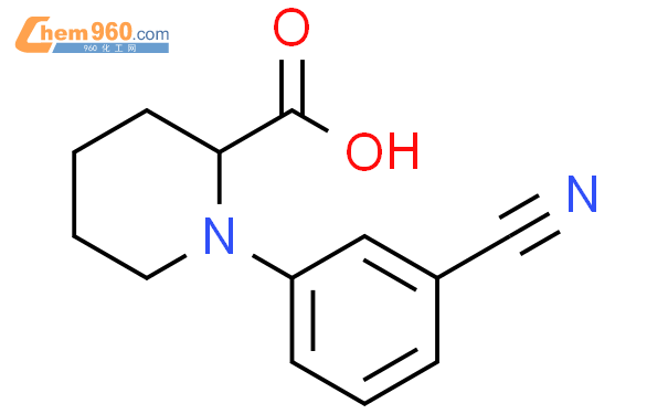 391663 42 6 2 Piperidinecarboxylic acid 1 3 cyanophenyl CAS号 391663