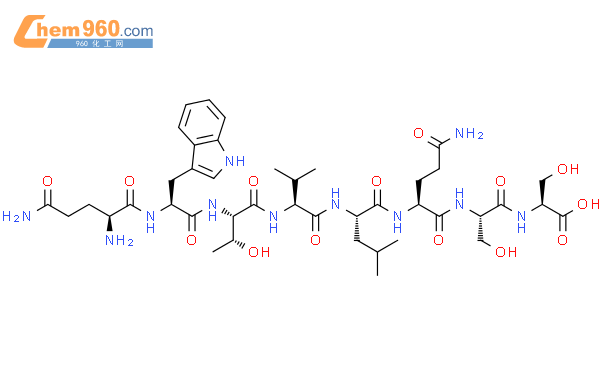 392693 41 3 L Serine L Glutaminyl L Tryptophyl L Threonyl L Valyl L