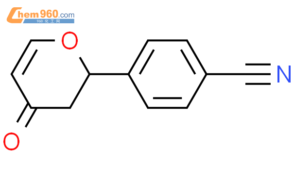 396131 12 7 Benzonitrile 4 3 4 Dihydro 4 Oxo 2H Pyran 2 Yl CAS