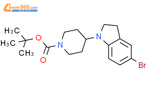 401565 86 4 Tert Butyl 4 5 Bromo 2 3 Dihydro 1H Indol 1 Yl Piperidine