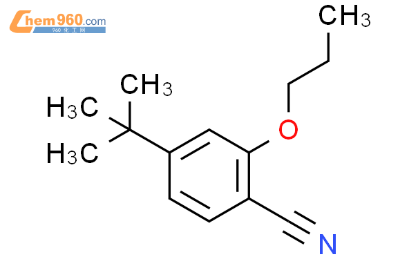 Benzonitrile Dimethylethyl Propoxy