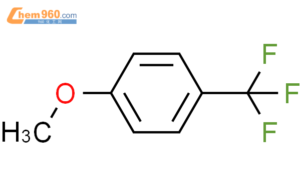 402 52 8 4 三氟甲基苯甲醚CAS号 402 52 8 4 三氟甲基苯甲醚中英文名 分子式 结构式 960化工网