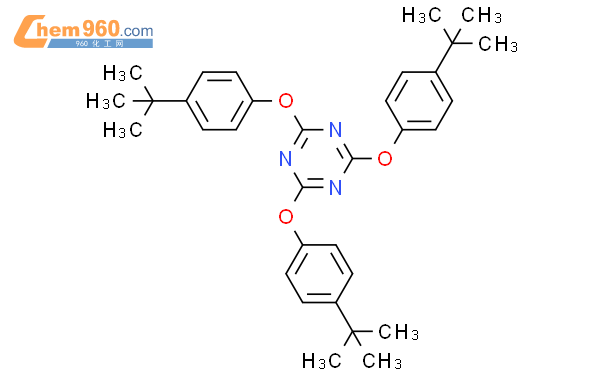 Tris Tert Butylphenoxy Triazine Mol