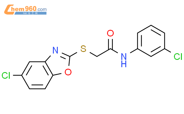 402612 11 7 Acetamide 2 5 Chloro 2 Benzoxazolyl Thio N 3