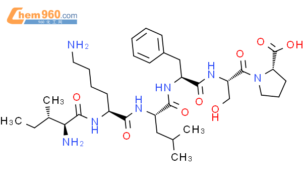 L Proline L Isoleucyl L Lysyl L Leucyl L Phenylalanyl L