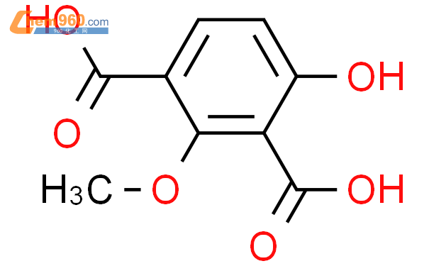 403984 74 7 1 3 Benzenedicarboxylic acid 4 hydroxy 2 methoxy CAS号