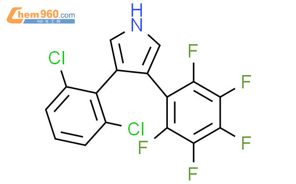 405196 78 3 1H PYRROLE 3 2 6 DICHLOROPHENYL 4 PENTAFLUOROPHENYL