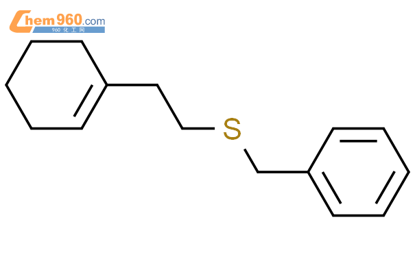 405305 15 9 BENZENE 2 1 CYCLOHEXEN 1 YL ETHYL THIO METHYL 化学式结构式