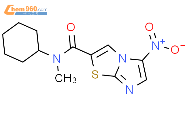 Imidazo B Thiazole Carboxamide N Cyclohexyl N Methyl