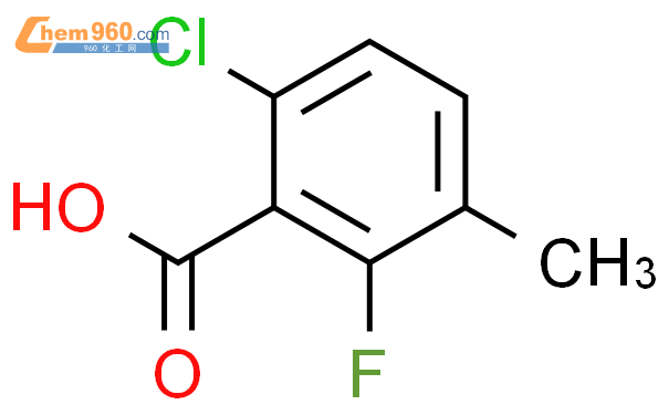 4122 27 4 6 Chloro 2 fluoro 3 methylbenzoic acidCAS号 4122 27 4 6 Chloro