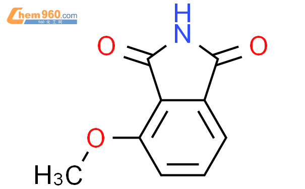 41709 83 5 4 甲氧基 异吲哚 1 3 二酮CAS号 41709 83 5 4 甲氧基 异吲哚 1 3 二酮中英文名 分子式 结构式