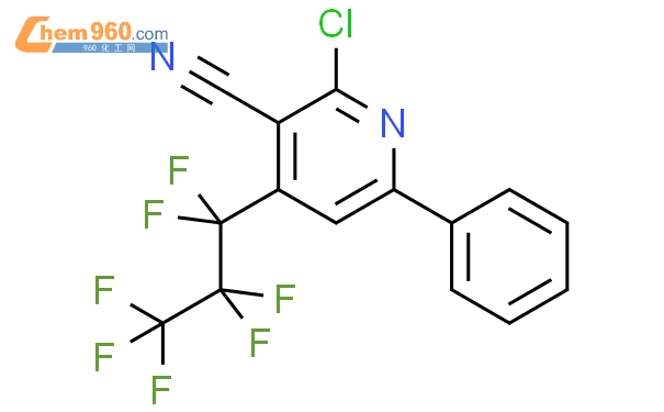 417701 82 7 3 Pyridinecarbonitrile 2 Chloro 4 Heptafluoropropyl 6