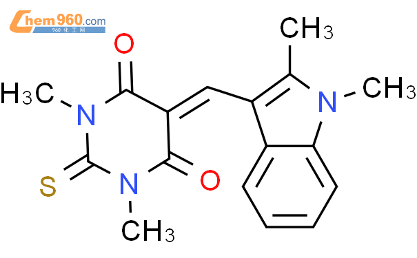 420832 69 5 5 1 2 Dimethyl 1H Indol 3 Yl Methylene 1 3 Dimethyl 2