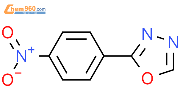 4291 13 8 2 4 硝基苯基 1 3 4 噁二唑化学式结构式分子式mol 960化工网