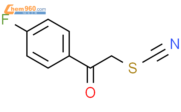 4-氟硫氰酸苯乙酯结构式