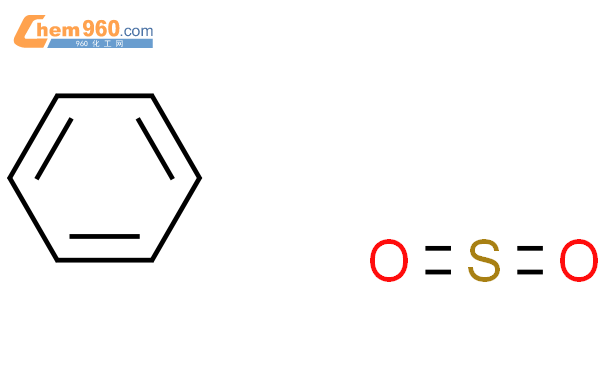 4328 16 9 Sulfur dioxide compd with benzene 1 1 化学式结构式分子式mol