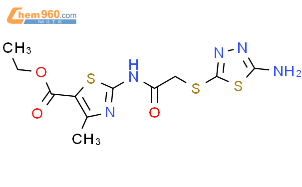 433314 23 9 Ethyl 2 5 Amino 1 3 4 Thiadiazol 2 Yl Sulfanyl Acetyl