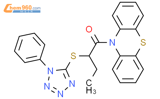 433327 09 4 1 10H Phenothiazin 10 Yl 2 1 Phenyl 1H Tetrazol 5 Yl