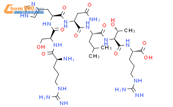 433968 59 3 L ARGININE L ARGINYL L SERYL L HISTIDYL L ASPARAGINYL L