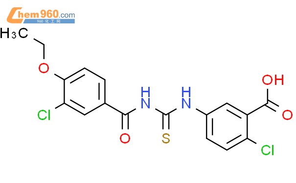 434308 52 8 2 CHLORO 5 3 CHLORO 4 ETHOXYBENZOYL AMINO THIOXOMETHYL