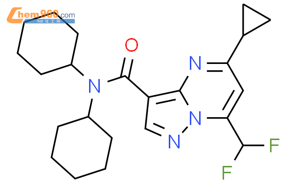 438222 14 1 5 Cyclopropyl 7 Difluoromethyl Pyrazolo 1 5 A Pyrimidine 3