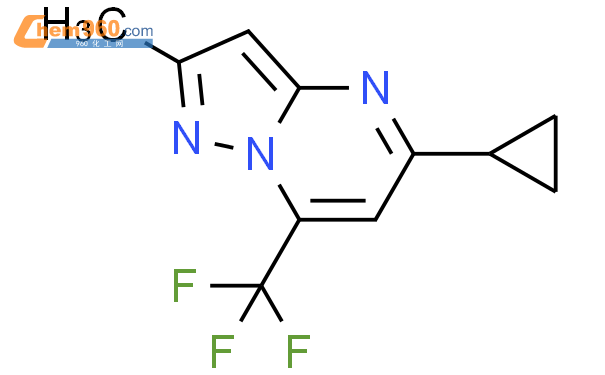 Cyclopropyl Methyl Trifluoromethyl Pyrazolo A