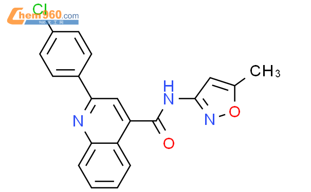 Chloro Phenyl Quinoline Carboxylic Acid Methyl