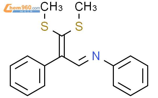 4434 52 0 Benzenamine N 3 3 Bis Methylthio 2 Phenyl 2 Propenylidene