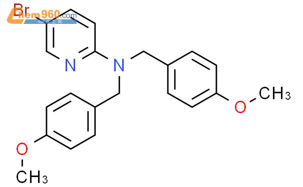 Bromo N N Bis Methoxyphenyl Methyl Pyridin Amine