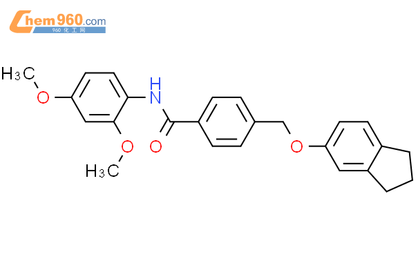 445025 71 8 4 2 3 Dihydro 1H Inden 5 Yloxy Methyl N 2 4