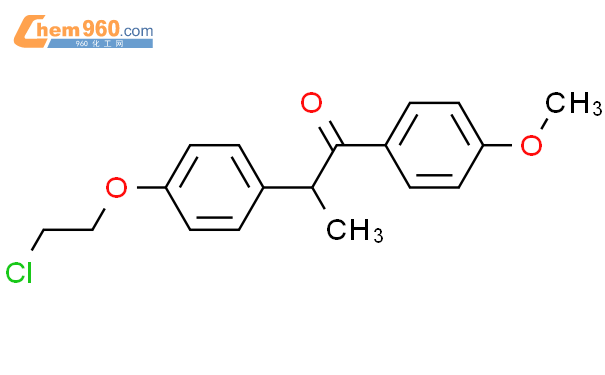 452323 33 0 1 Propanone 2 4 2 Chloroethoxy Phenyl 1 4