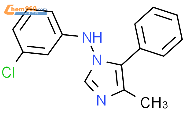 454464 89 2 1H IMIDAZOL 1 AMINE N 3 CHLOROPHENYL 4 METHYL 5 PHENYL