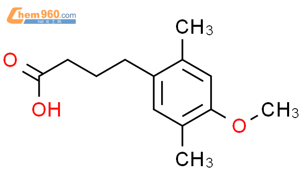 4705 97 9 4 4 Methoxy 2 5 dimethyl phenyl butyric acidCAS号 4705 97 9