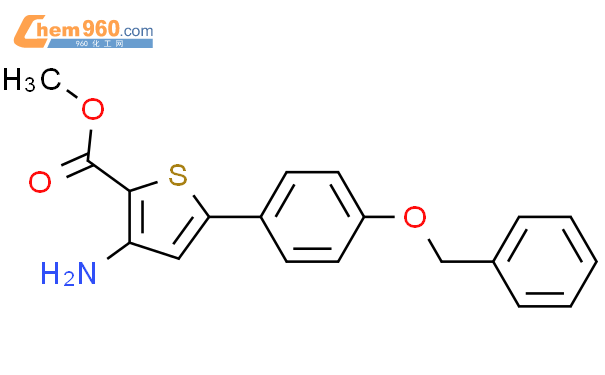 474843 40 8 3 Amino 5 4 Benzyloxyphenyl Thiophene 2 Carboxylic Acid