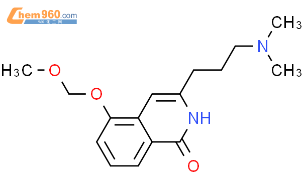 476492 08 7 1 2H ISOQUINOLINONE 3 3 DIMETHYLAMINO PROPYL 5