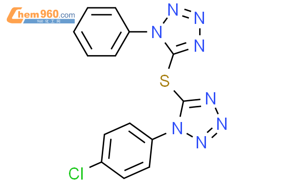 476635 06 0 1H Tetrazole 1 4 Chlorophenyl 5 1 Phenyl 1H Tetrazol 5