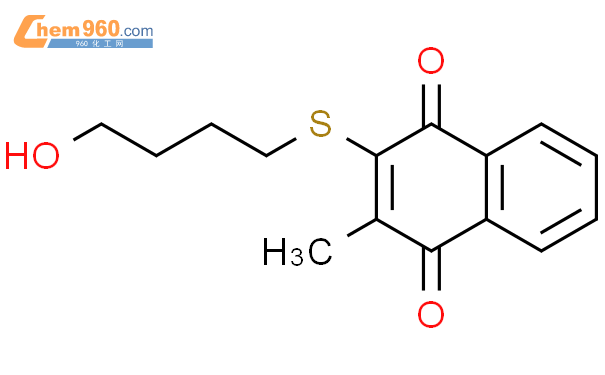 477294 37 4 1 4 NAPHTHALENEDIONE 2 4 HYDROXYBUTYL THIO 3 METHYL CAS