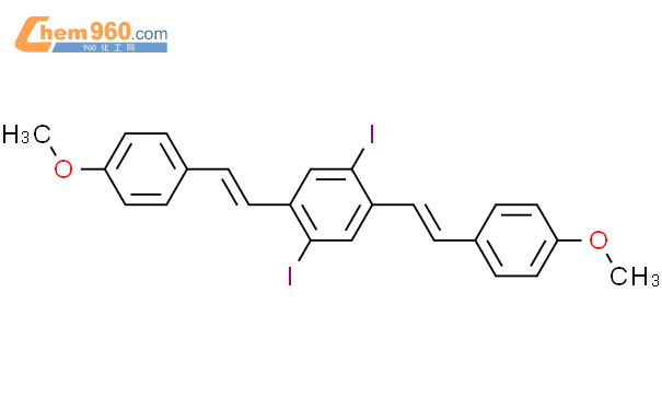 Benzene Diiodo Bis E Methoxyphenyl Ethenyl